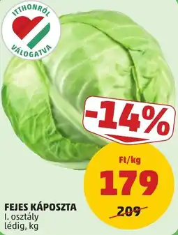 PENNY Fejes káposzta ajánlat