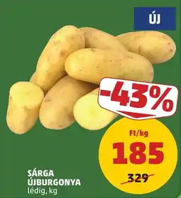 PENNY Sárga újburgonya ajánlat
