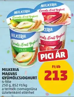 PENNY Milkeria magvas gyümölcsjoghurt ajánlat