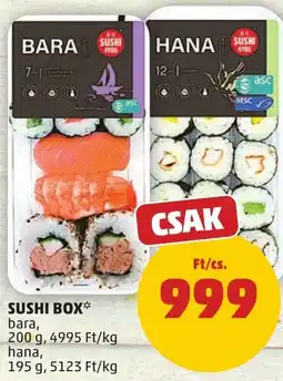 PENNY sushi box ajánlat