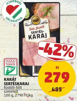 PENNY Karát sertéskaraj ajánlat