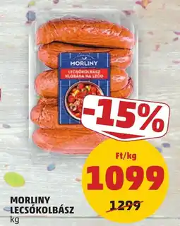 PENNY Morliny lecsókolbász ajánlat