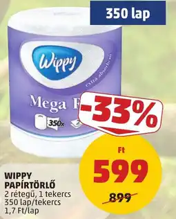 PENNY Wippy papírtörlő ajánlat