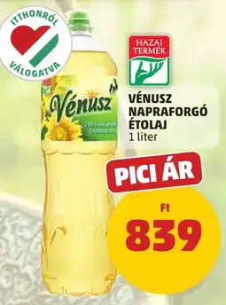 PENNY Vénusz napraforgó étolaj ajánlat