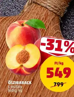 PENNY Őszibarack ajánlat