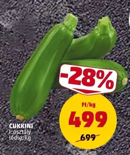 PENNY Cukkini ajánlat