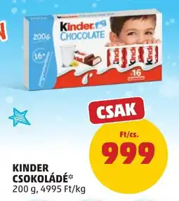 PENNY Kinder csokoládé ajánlat
