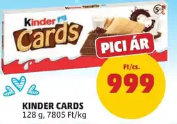 PENNY Kinder Cards ajánlat