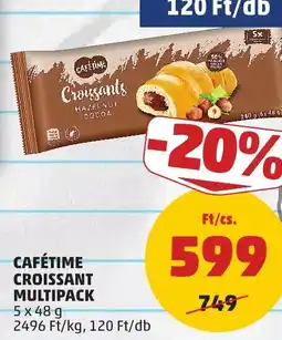 PENNY Cafetime croissant multipack ajánlat
