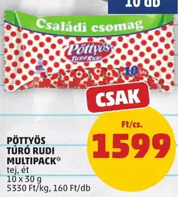 PENNY Pöttys Túró Rudi Multipack ajánlat