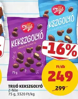 PENNY Trijo kekszgolyó ajánlat