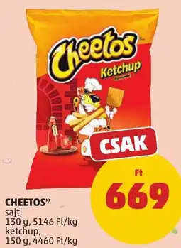 PENNY Cheetos ketchup ajánlat