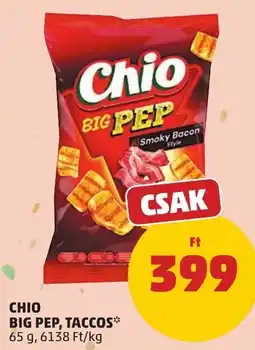 PENNY Chio big pep, taccos* ajánlat