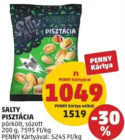 PENNY Salty pisztácia ajánlat