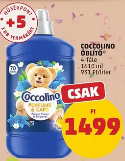 PENNY Coccolino öblítő ajánlat