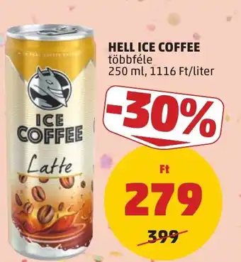 Hell ice coffee latte