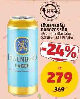 PENNY Löwenbräu lager ajánlat