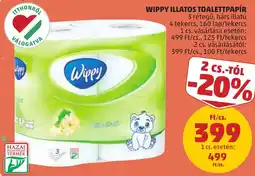 PENNY Wippy illatos toalettpapir ajánlat
