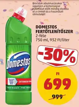 PENNY Domestos fertőtlenítőszer ajánlat
