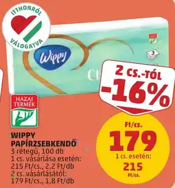 PENNY Wippy papírzsebkendő ajánlat