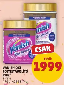PENNY Vanish Oxi Folteltávolító Por ajánlat