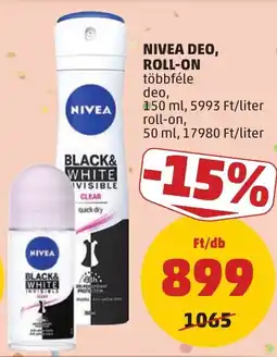 PENNY Nivea deo roll-on többféle ajánlat