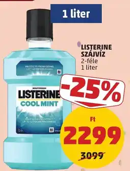 PENNY Listerine szájvíz ajánlat