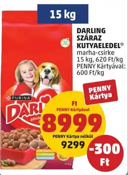 PENNY Darling száraz kutyaeledel marha-csirke ajánlat