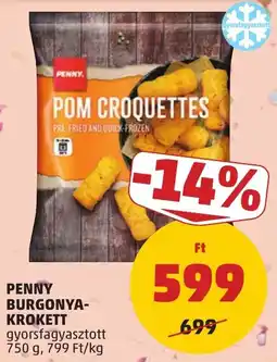 PENNY Penny burgonya-krokkett ajánlat