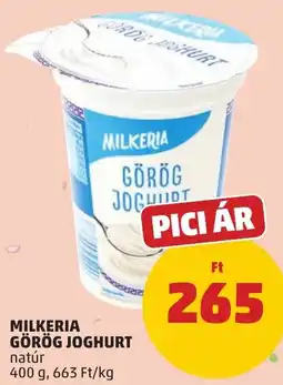 PENNY Milkeria görög joghurt ajánlat