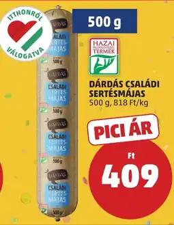 PENNY Dárdás családi sertésmájas ajánlat