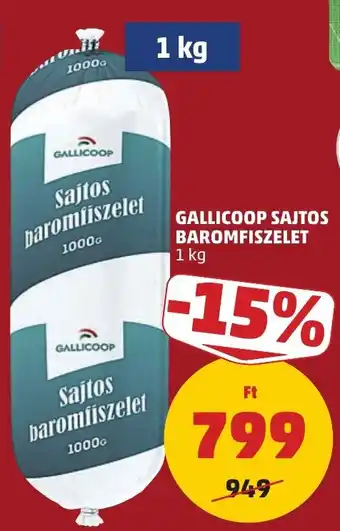 PENNY Gallicoop sajtos baromfiszelet ajánlat