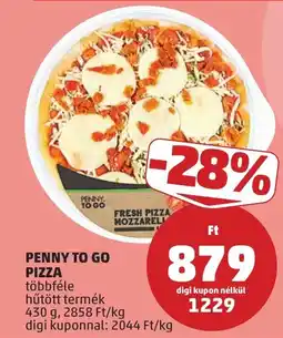PENNY Penny to go pizza ajánlat