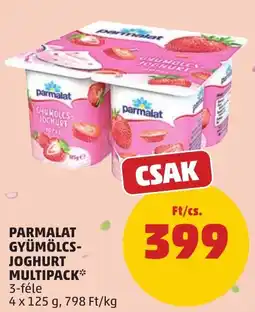 PENNY Parmalat gyümölcs-joghurt ajánlat