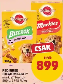 PENNY Pedigree jutalomfalat markies, biscrok ajánlat