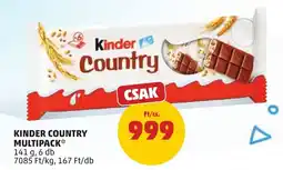 PENNY Kinder Country ajánlat