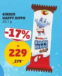 PENNY Kinder happy hippo ajánlat