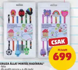 PENNY Ceruza állat mintás radírral* ajánlat
