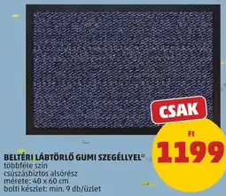 PENNY Beltéri lábtörlő gumi szegéllyel ajánlat