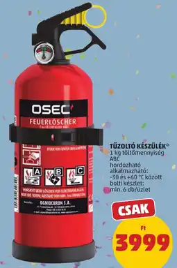 PENNY Osec tűzoltó ajánlat