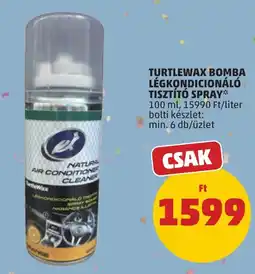 PENNY Turtlewax bomba légkondicionáló tisztító spray ajánlat