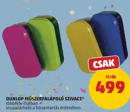 PENNY Dunlop műszerfalápoló szivacs ajánlat