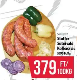 Coop Stuffer Sütnivaló Kolbász ajánlat