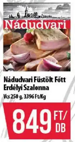 Coop Nádudvari füstölt főtt erdélyi szalonna ajánlat