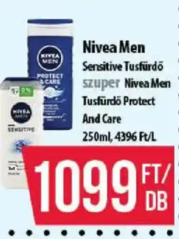 Coop Nivea men sensitive tusfürdő ajánlat