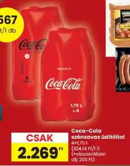 Spar Coca-Cola szénsavas üdítőital ajánlat