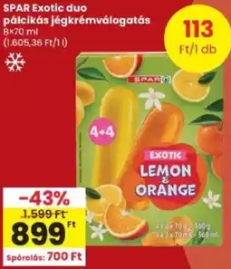 Spar spar exotic duo ajánlat