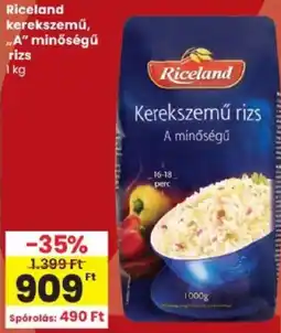 Spar Riceland kerekszemű rizs ajánlat