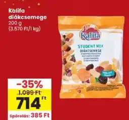 Spar Kalifa diákcsemegé ajánlat