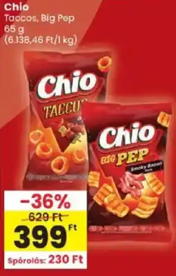 Spar Chio taccos big pep ajánlat